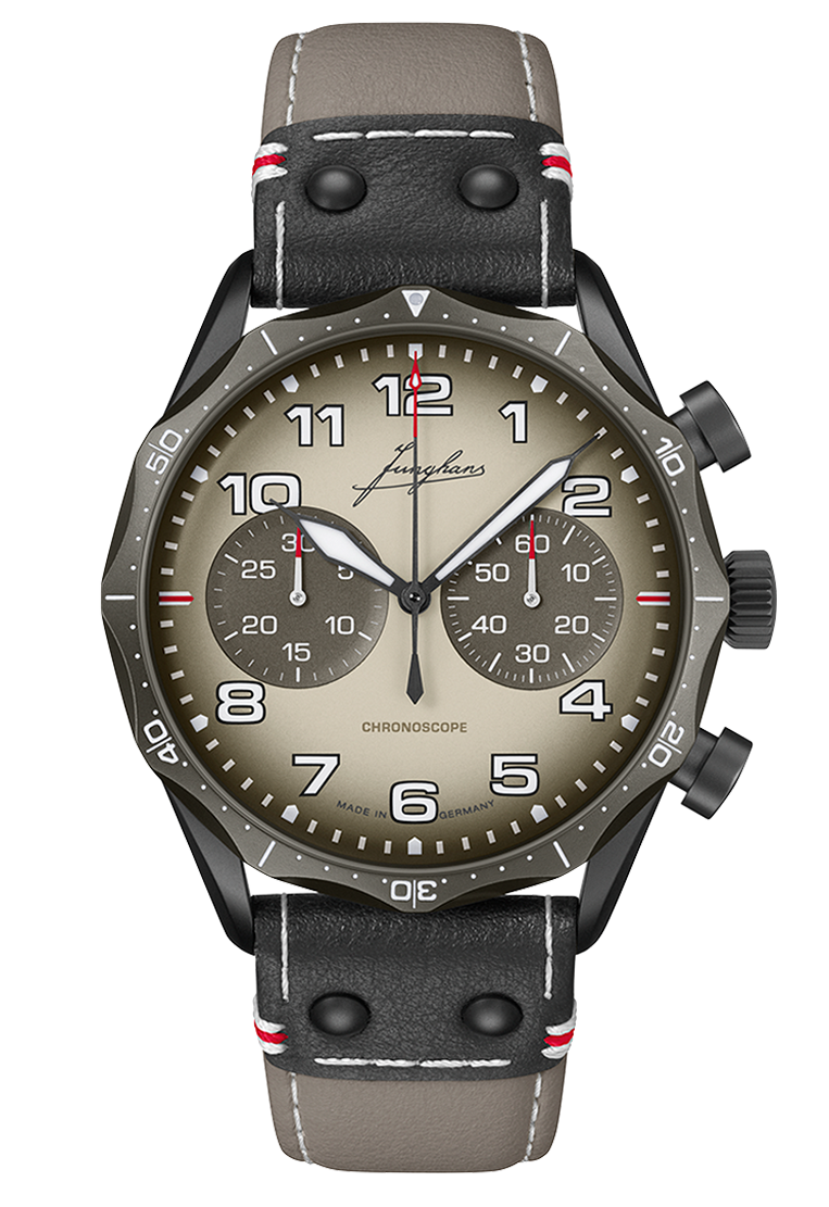 Pilot Chronoscope Desert Sand / Grey Leather Sand Dial
