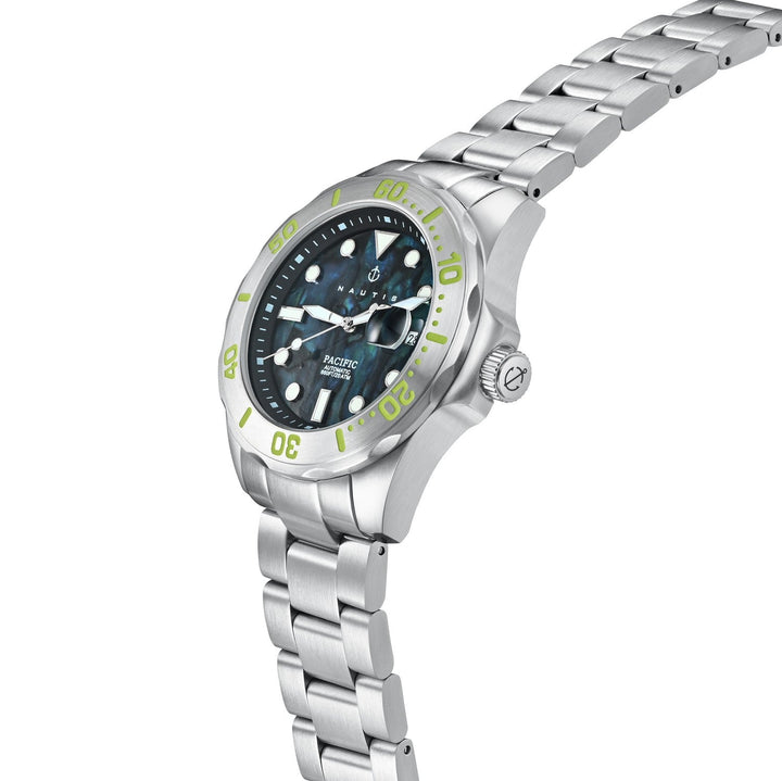 Pacific Diver Automatic w/ Abalone Dial Silver /Onyx Black Dial