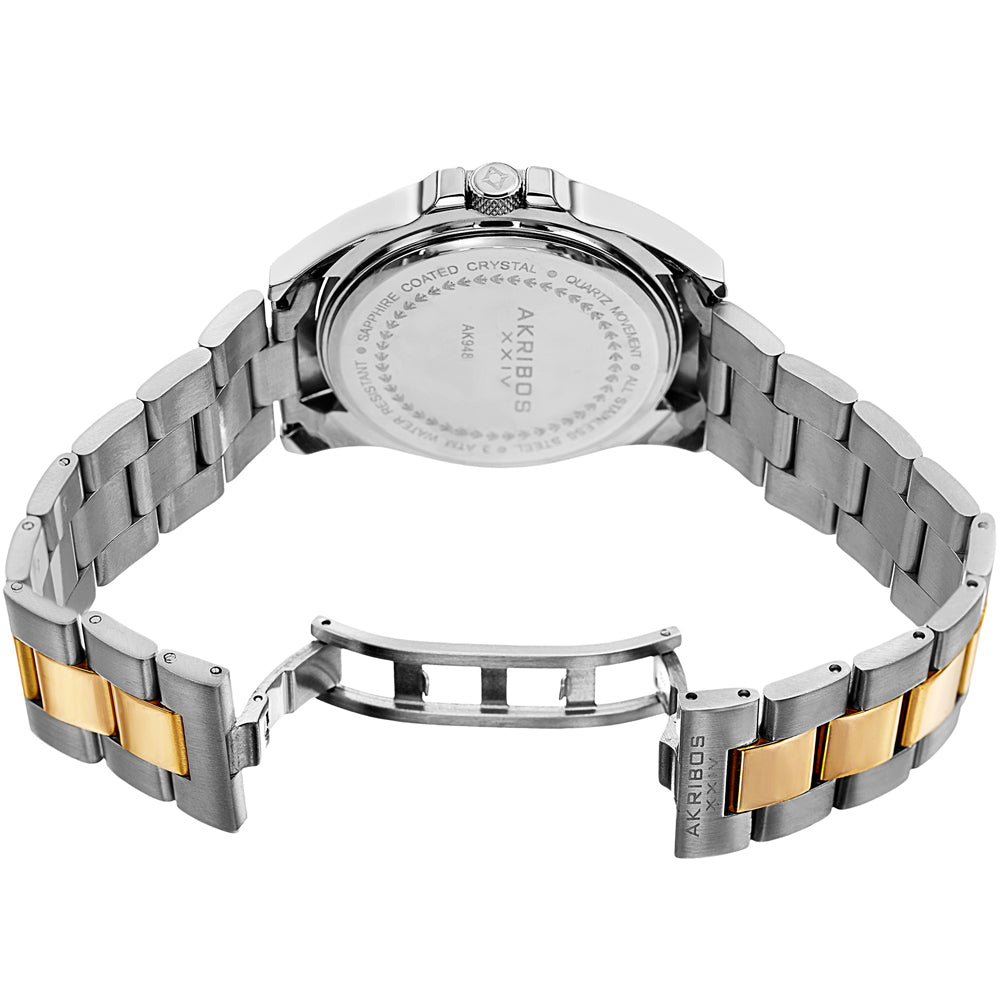 Casual-AK948TTG Two-tone (Silver-tone and Yellow Gold-tone)/Stainless Steel | Si