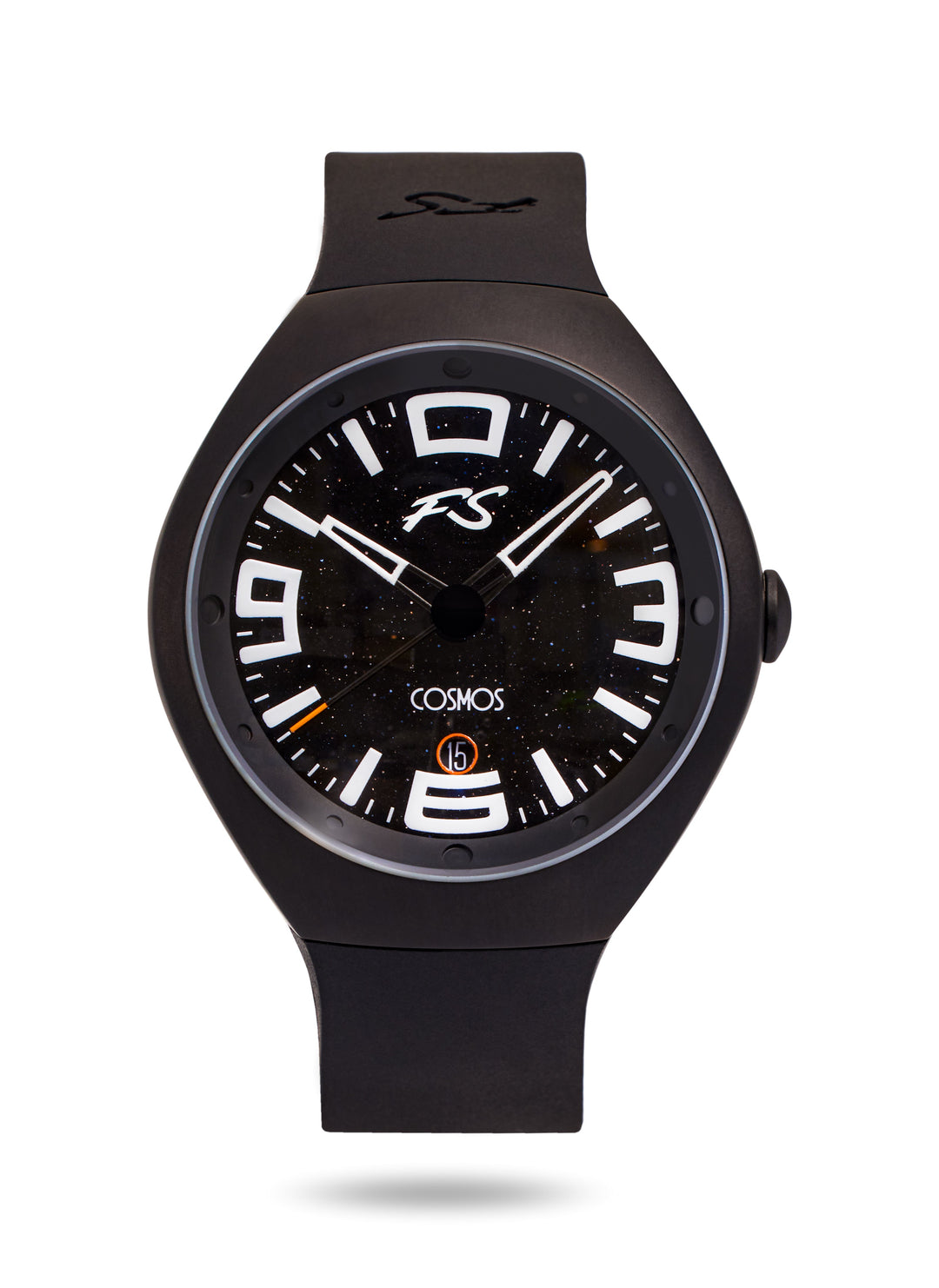 Frank Stephenson's Cosmos Series Black Case, Black Dial, Black Strap | Black Dia