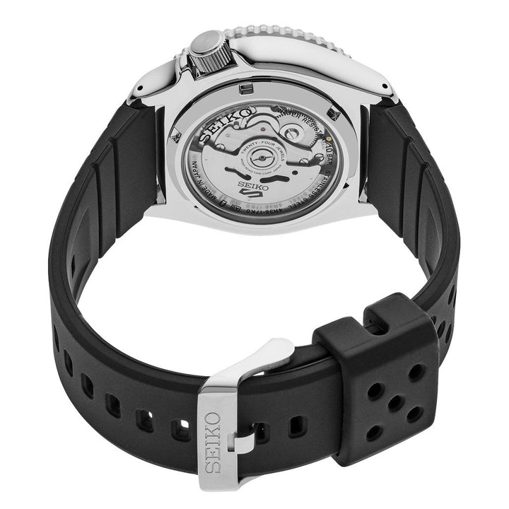 5 Sports SKX Yellow Dial / Black Silicone Strap Yellow Dial