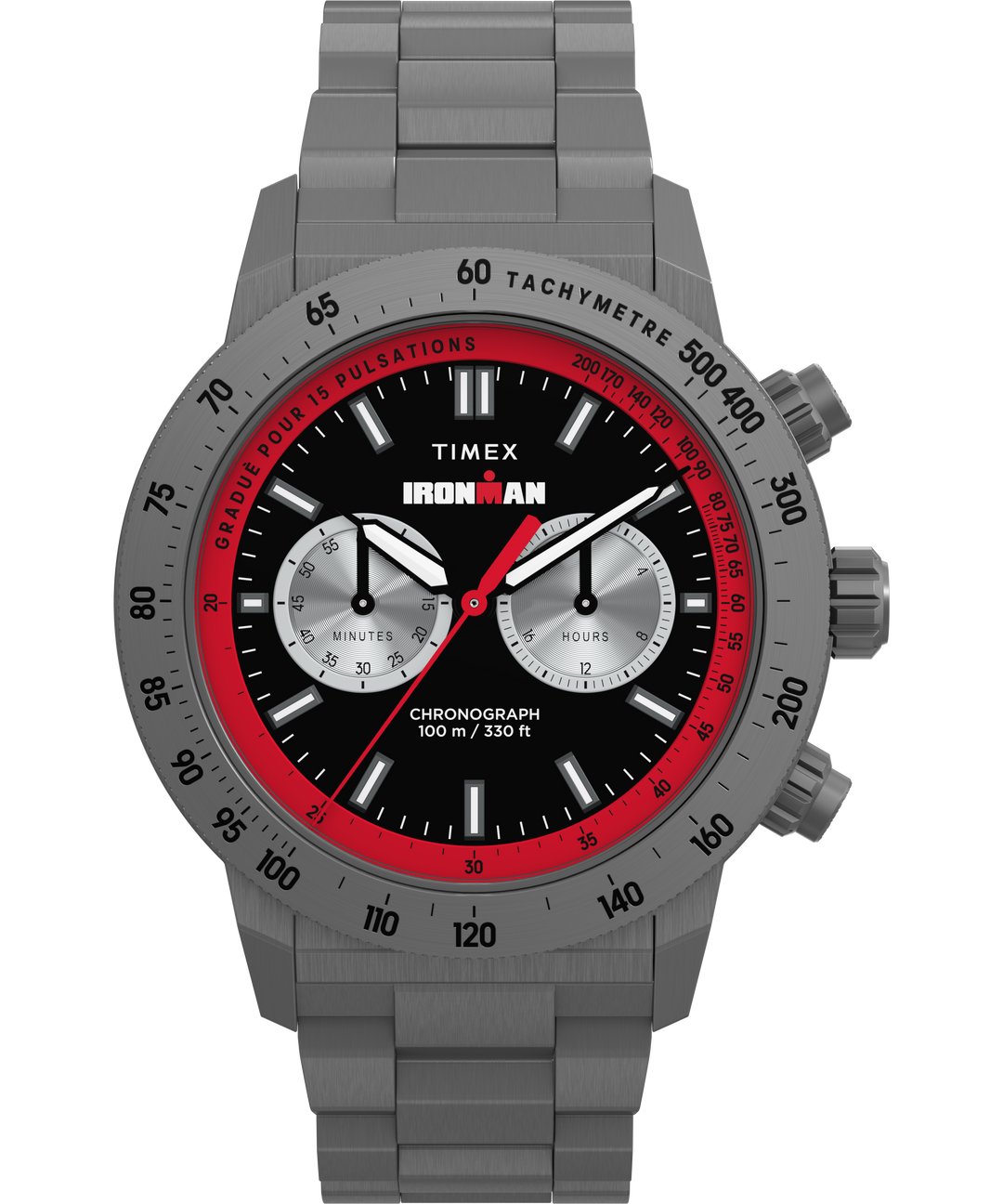 IRONMAN PREMIUM Black Dial