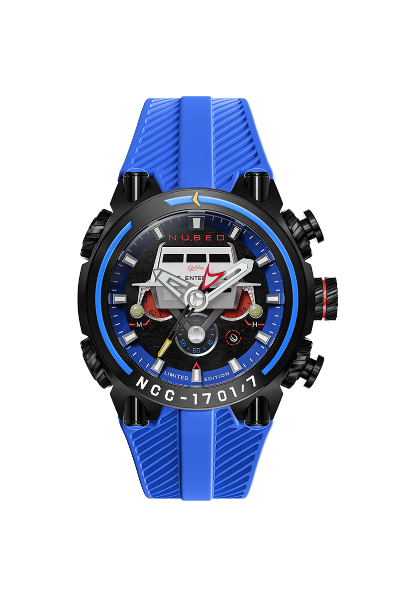 Deimos Chronograph Star Trek Galileo Limited Edition | Blue Dial
