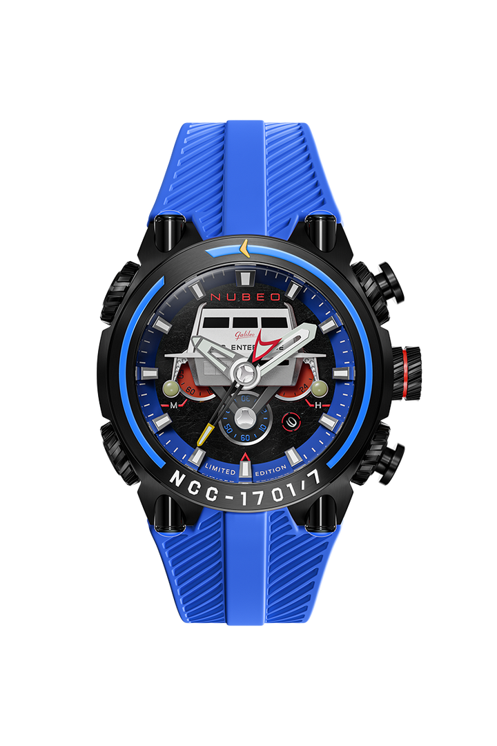 Deimos Chronograph Star Trek Galileo Limited Edition | Blue Dial