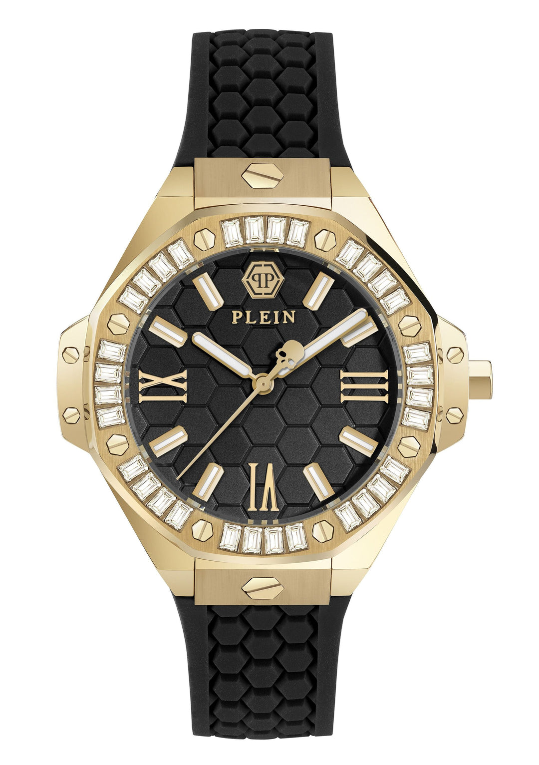 PLEIN ROYAL 39MM Black / Silicone | Black Dial