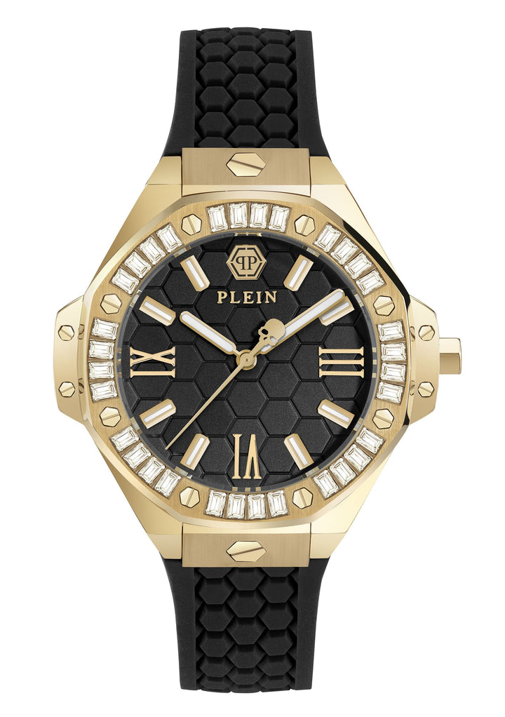 PLEIN ROYAL 39MM Black / Silicone | Black Dial