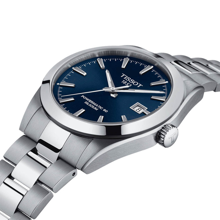 Gentleman Automatic Blue / Stainless Steel Blue Dial