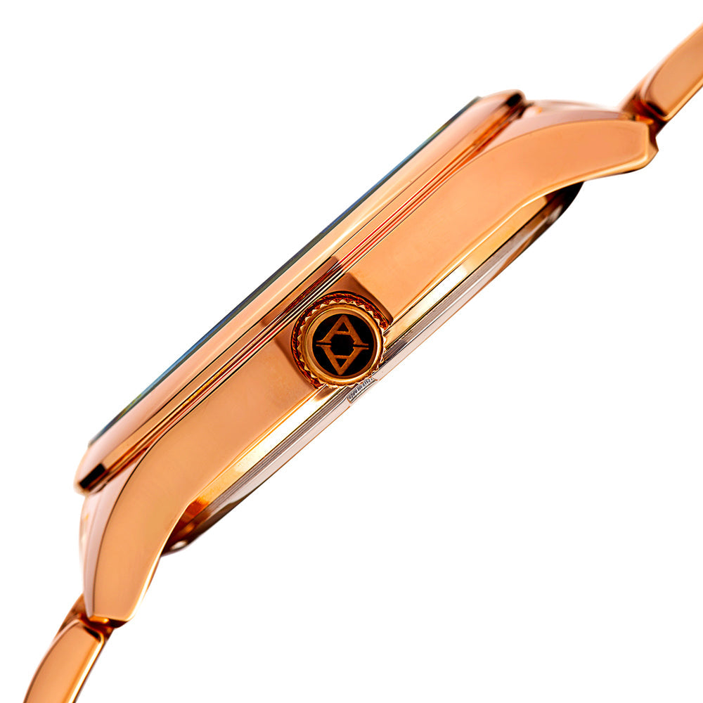 Dress-AK941RG Rose Gold/Stainless Steel | Dark Grey Dial