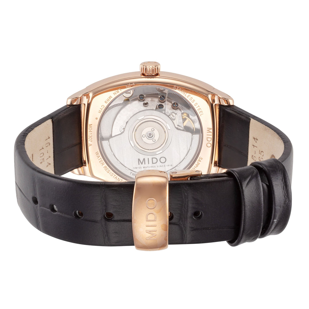 Baroncelli 30.5mm / White / Black | White Dial