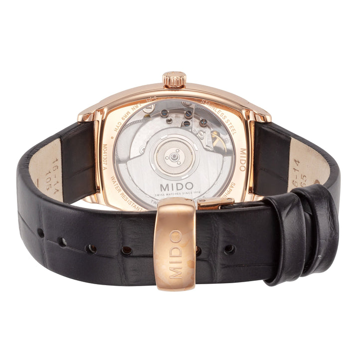 Baroncelli 30.5mm / White / Black | White Dial