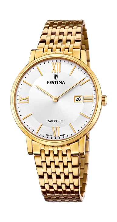 Swiss Made White / Stainless Steel | White Dial