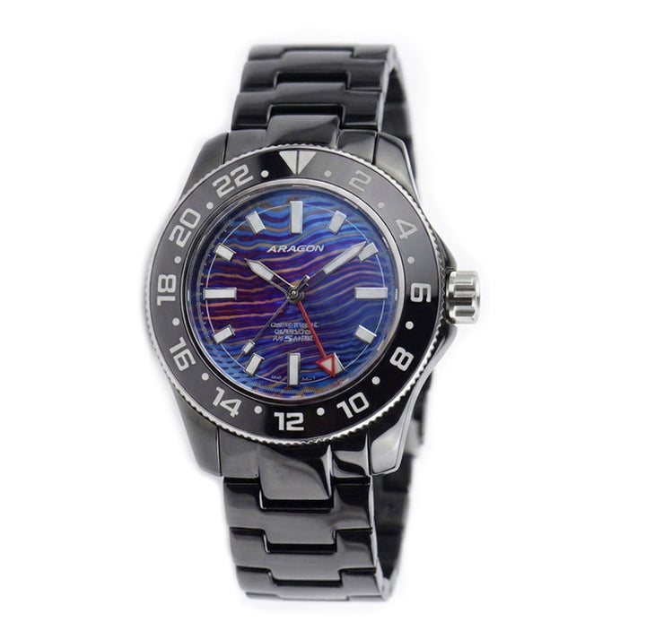 Hercules GMT 9075 50mm Damascus Dial