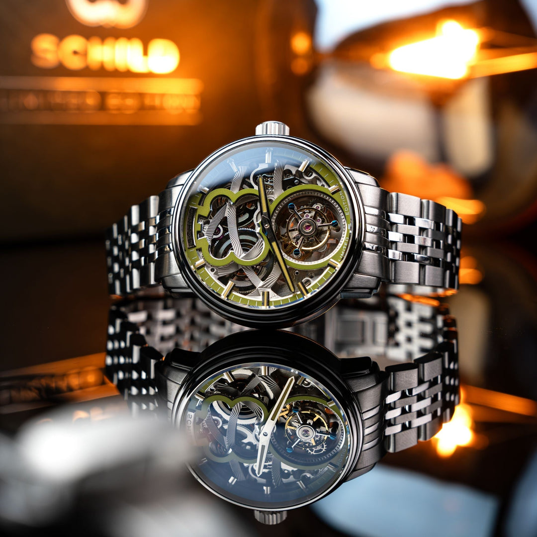 Maximillian Tourbillon Limited Edition Green / Steel Stainless Steel | Green Dia