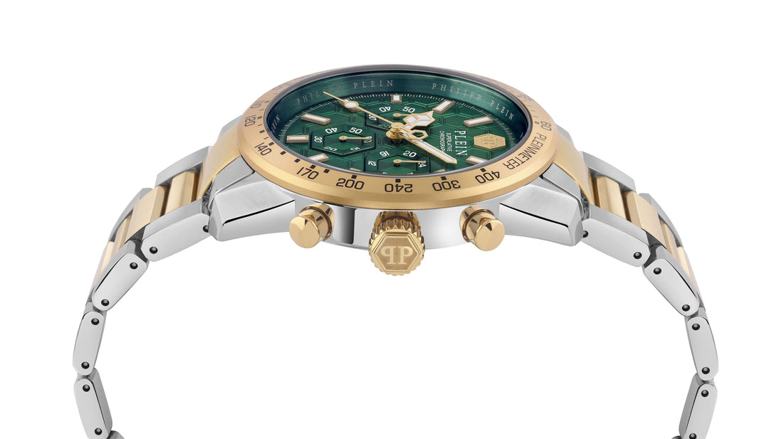 PLEINMETER 44MM Green / Stainless Steel | Green Dial