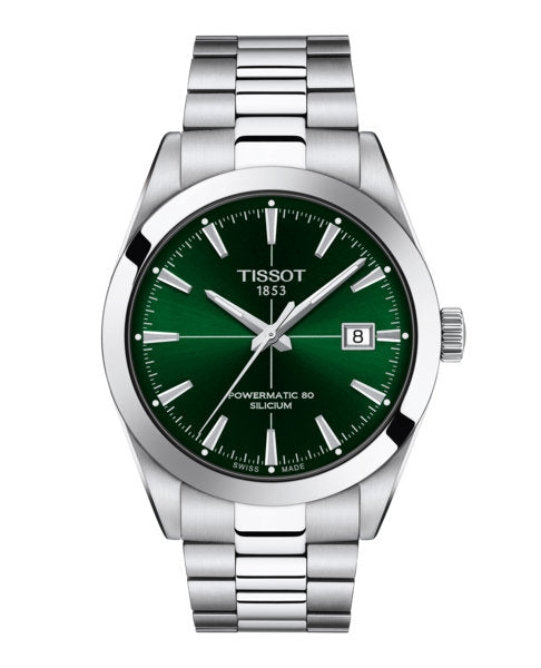 Gentleman Powermatic 80 Silicium Silver-tone Green Dial