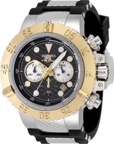 Subaqua 50mm / Black and Silver / Silver and Black | Black and Silver Dial