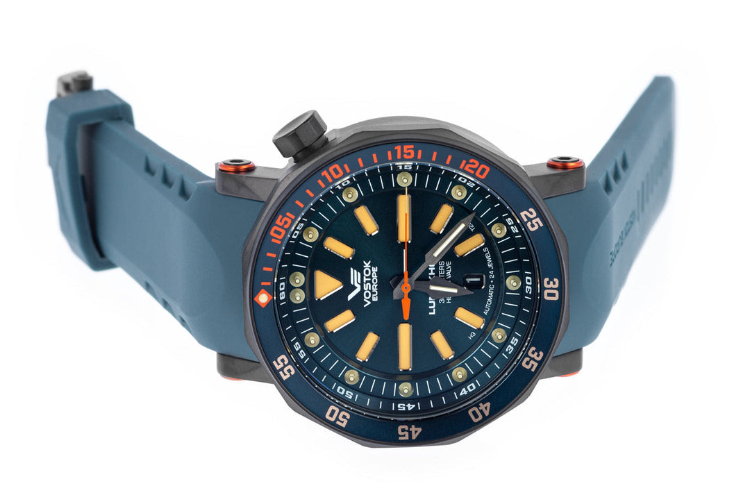 Lunokhod Turquoise Dial / Black Leather Turquoise Dial