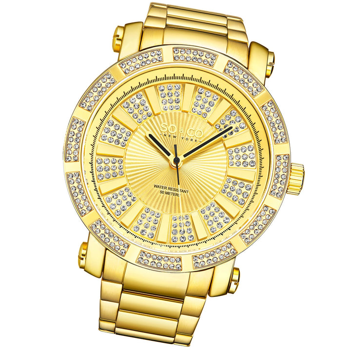 Madison Gold/Stainless Steel | Gold Dial