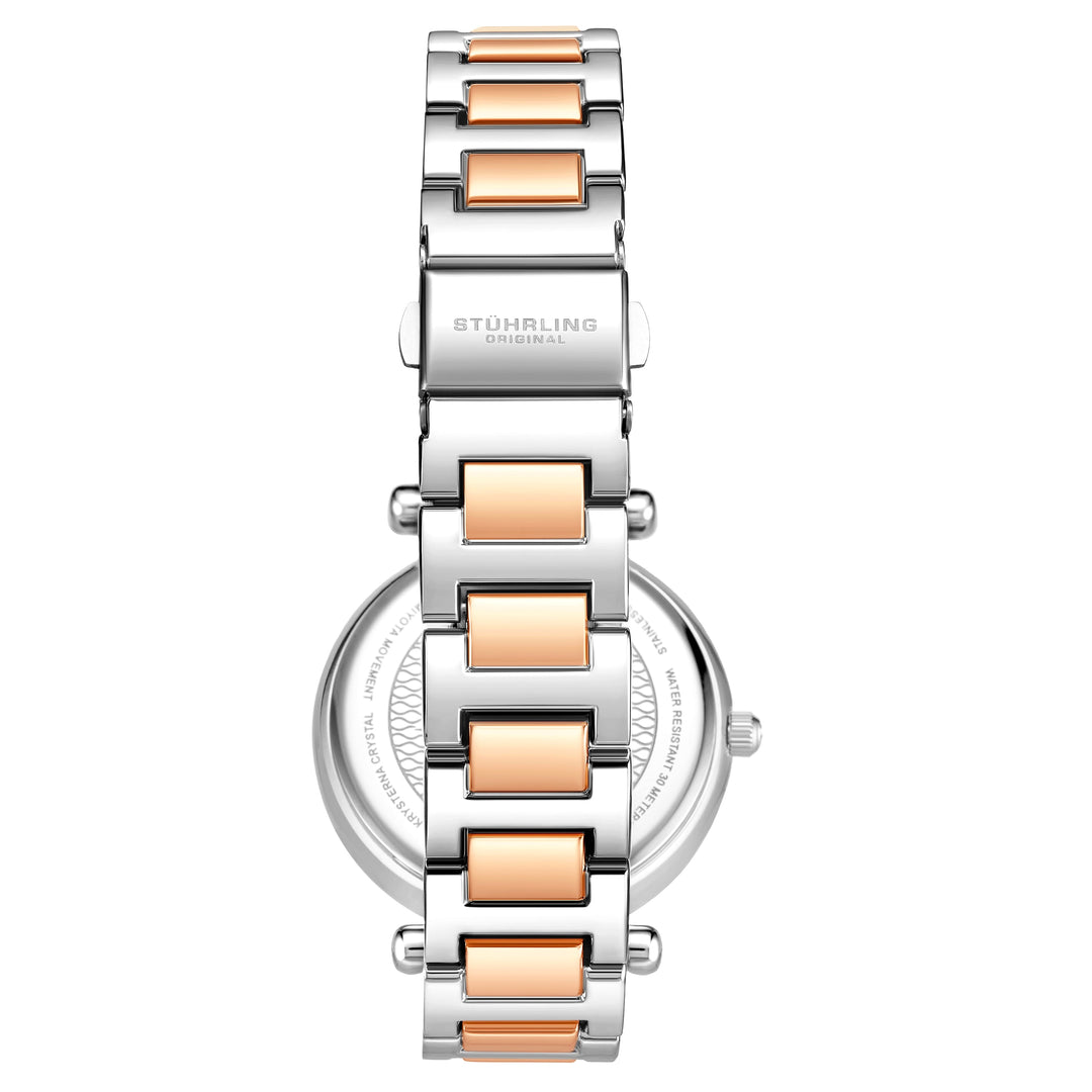 Aria Quartz Classic Rose/Stainless | Silver Dial