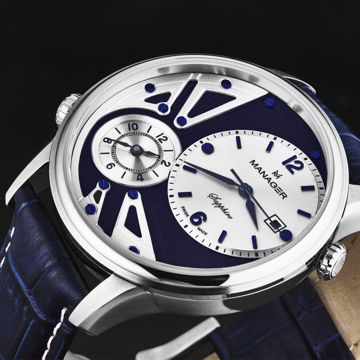 Nomad MAN-TR-01-SL / Blue | Silver Dial
