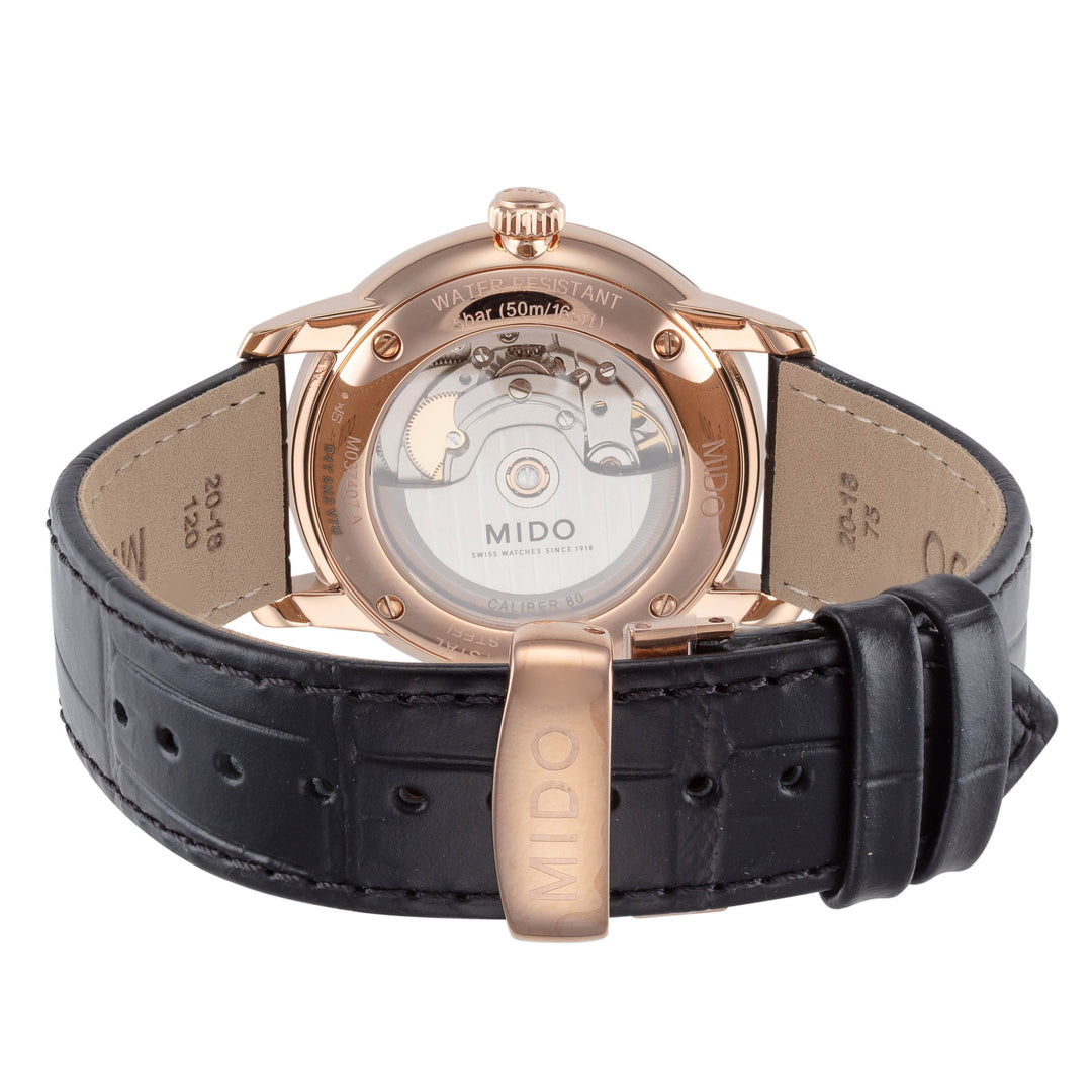 Baroncelli 39mm / Silver / Black | Silver Dial