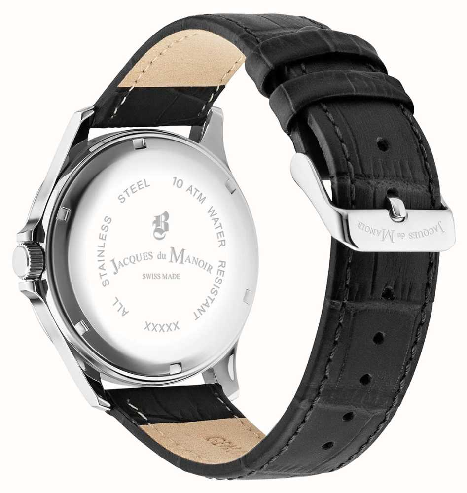 Alpha I Black dial, black leather Black Dial