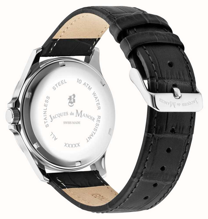 Alpha I Black dial, black leather Black Dial