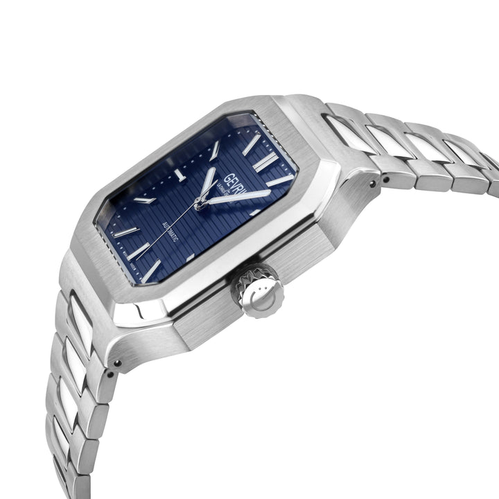 Grand Concourse Swiss Automatic, 316L Stainless Steel Case, Blue Dial, 316L Stai