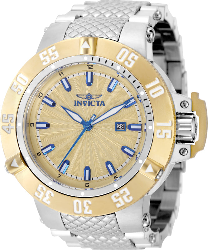 Subaqua 50mm / Gold / Silver | Gold Dial