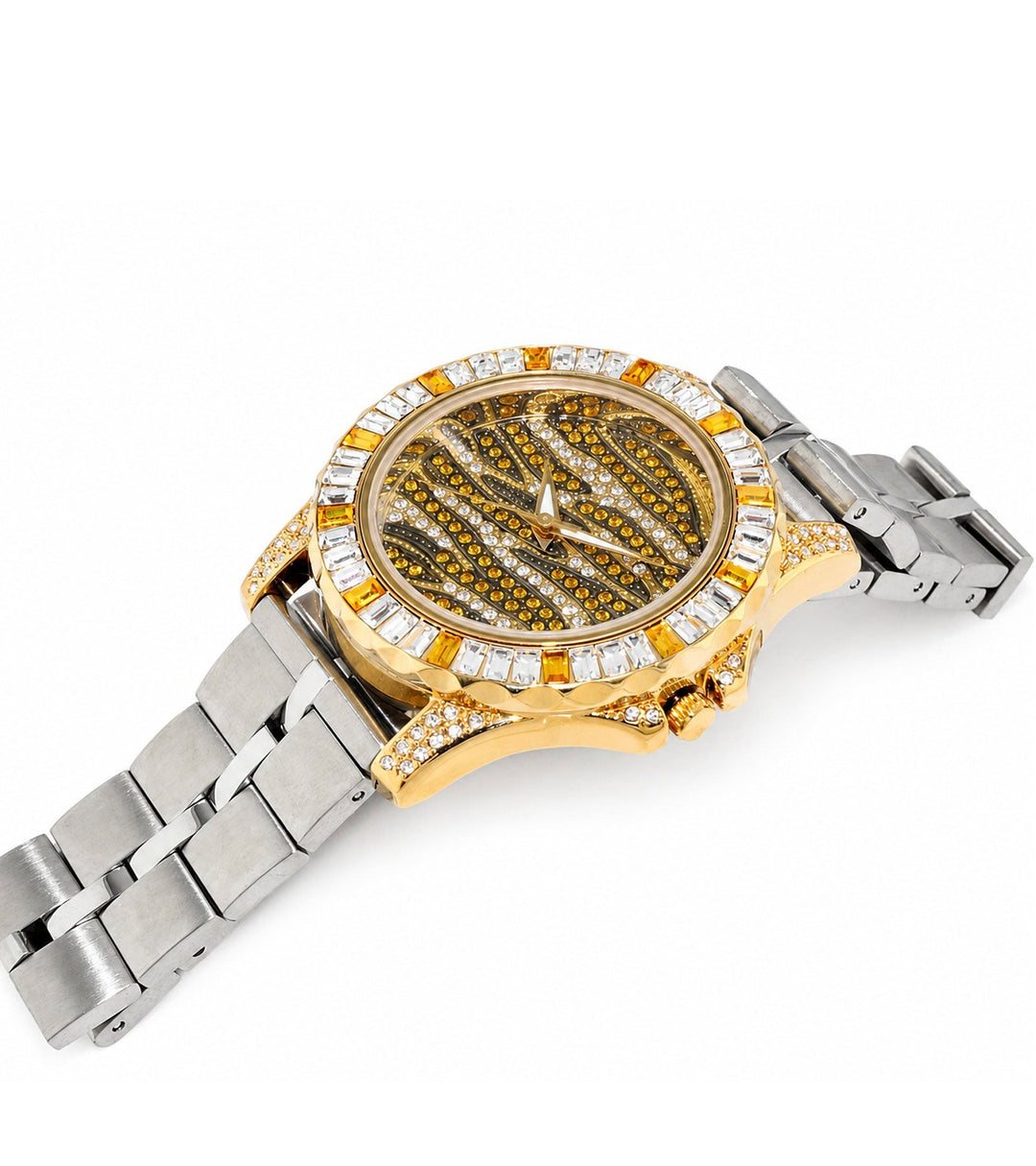 CHAMELEON YELLOW/ SILVERTONE Yellow Dial