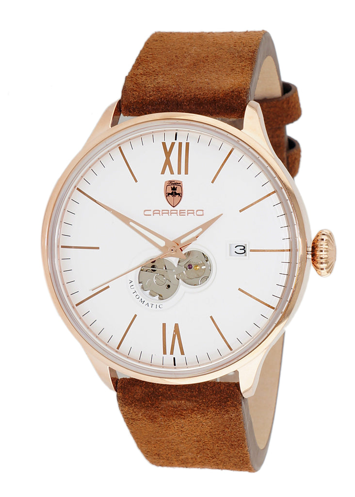 AERODROME ROSE TONE / WHITE | Silver / White Dial
