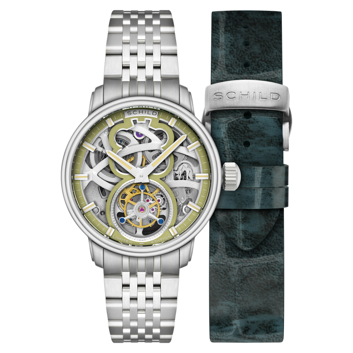 Maximillian Tourbillon Limited Edition Green / Steel Stainless Steel | Green Dia
