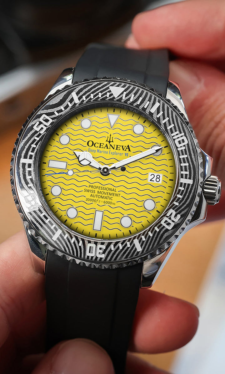 Deep Marine Explorer VI 6000m Grade 5 Titanium 6000m/YellowDial | Yellow Dial