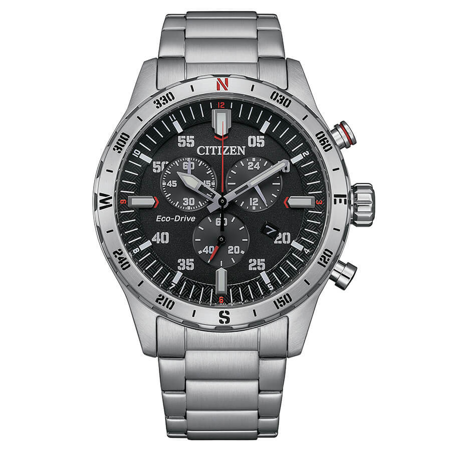 Classic 44mm / Black / Silver | Black Dial