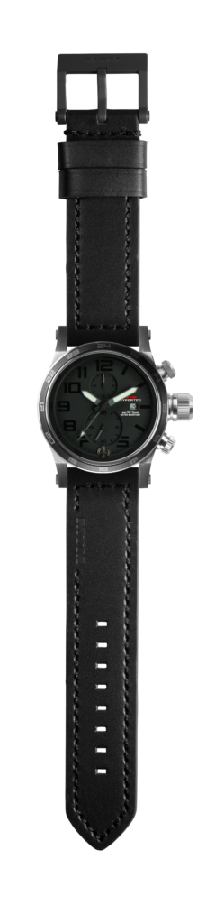 Hypertec Chrono 2 Silver/Black | Black Dial
