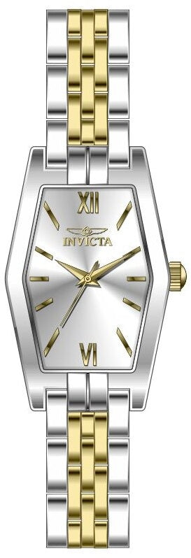 Angel Silver Dial / Two-Tone Silver-Gold Stainless Steel Bracelet Silver Dial