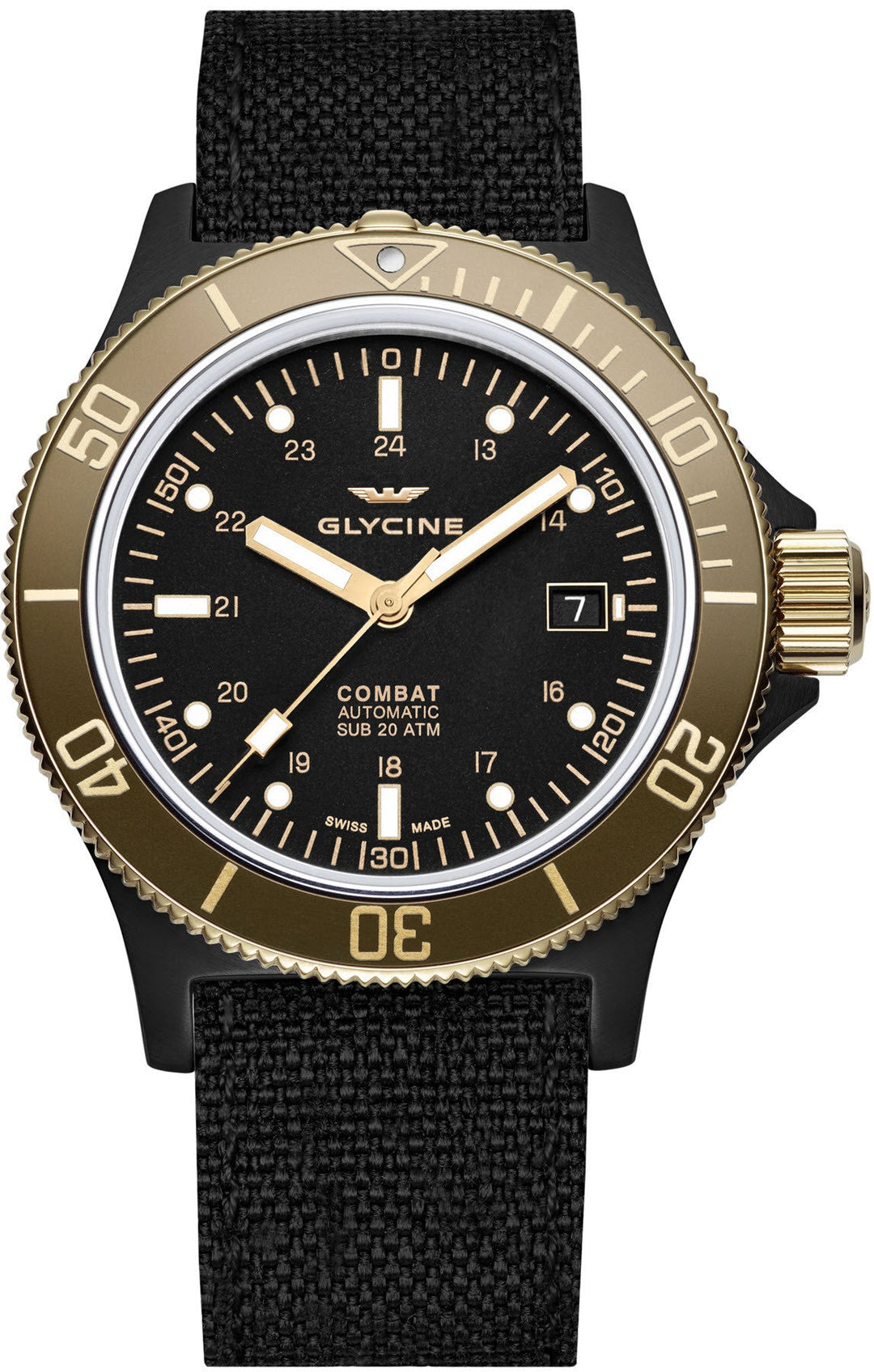 Combat Sub 42mm / Black / Black Black Dial