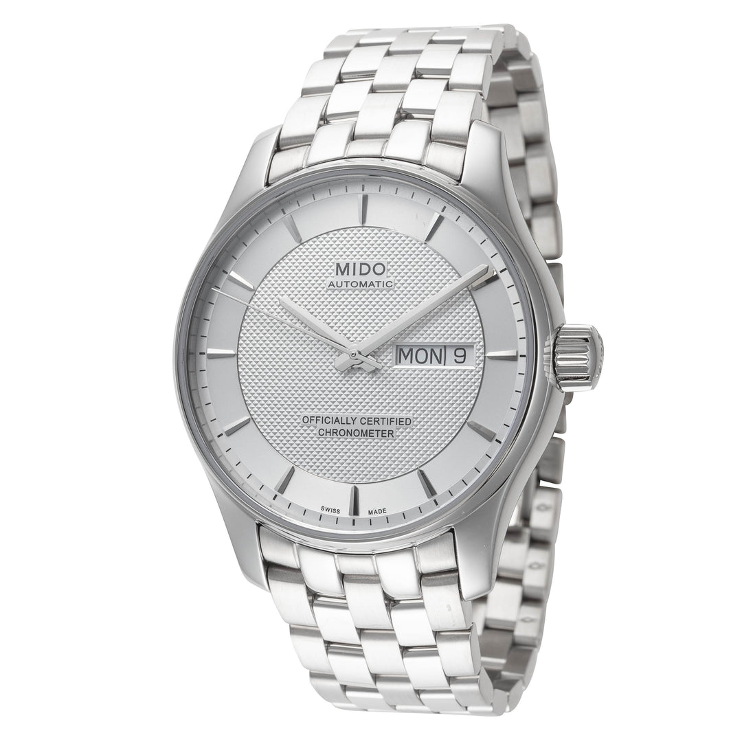 Belluna Clou De Paris 40mm / Silver / Silver Silver Dial