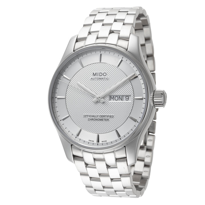 Belluna Clou De Paris 40mm / Silver / Silver Silver Dial