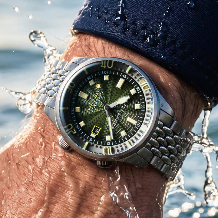 Bradner Automatic Green / Stainless Steel Green Dial