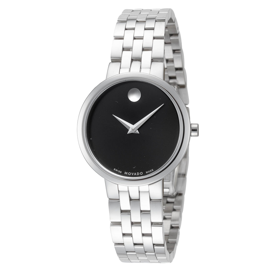 Museum 29mm / Black / Silver | Black Dial
