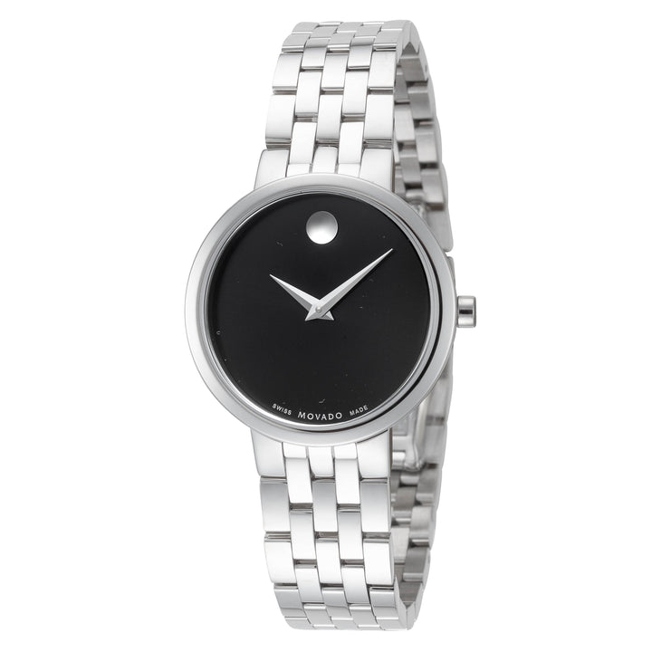 Museum 29mm / Black / Silver | Black Dial