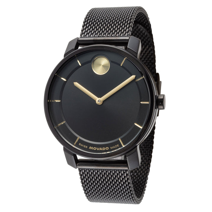 Bold 34mm / Black / Black | Black Dial