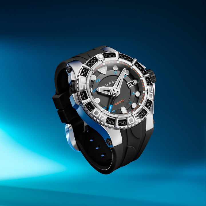 Manta Automatic Limited Edition Black / Silicone Black Dial