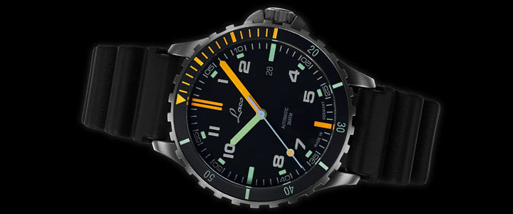 Mojave Rubber Strap Black Dial