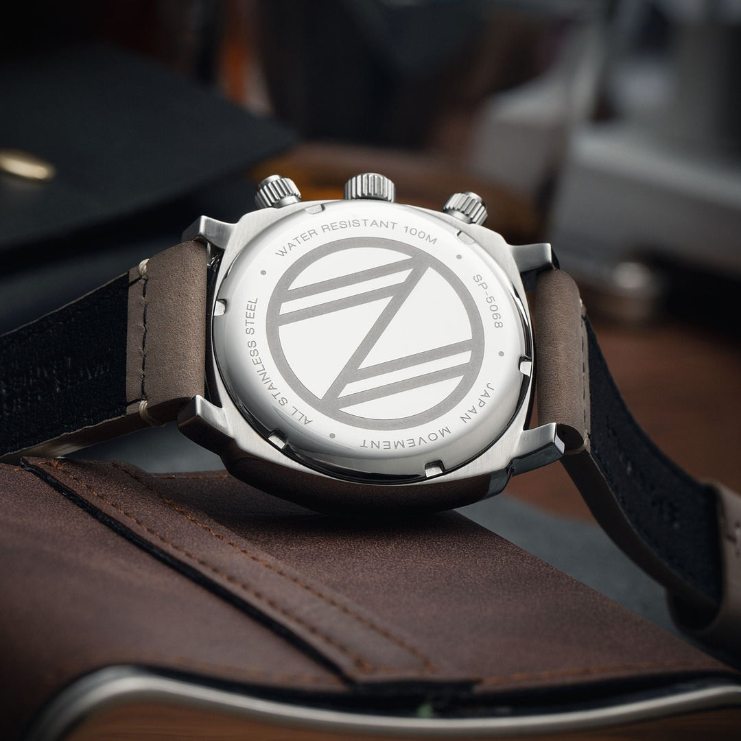 Hull Chronograph Blue / Leather | Blue Dial