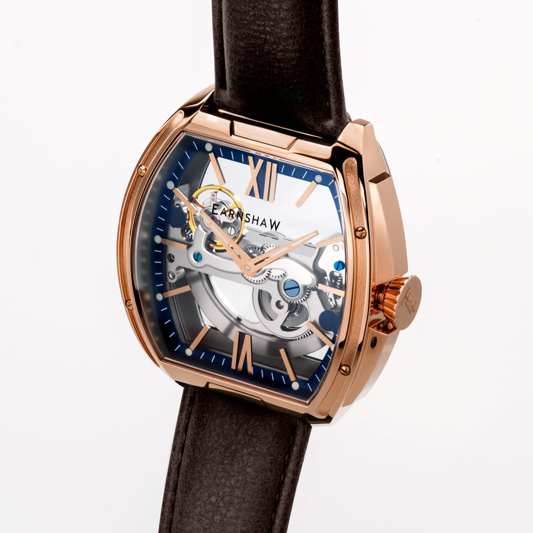 Nobility Knightsbridge Automatic Blue / Leather | Blue Dial
