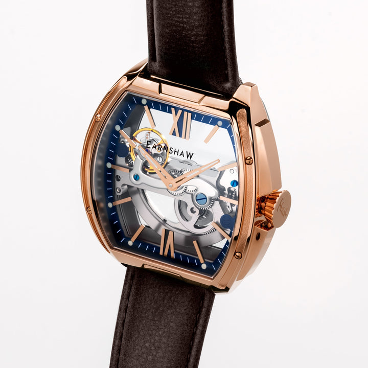 Nobility Knightsbridge Automatic Blue / Leather | Blue Dial