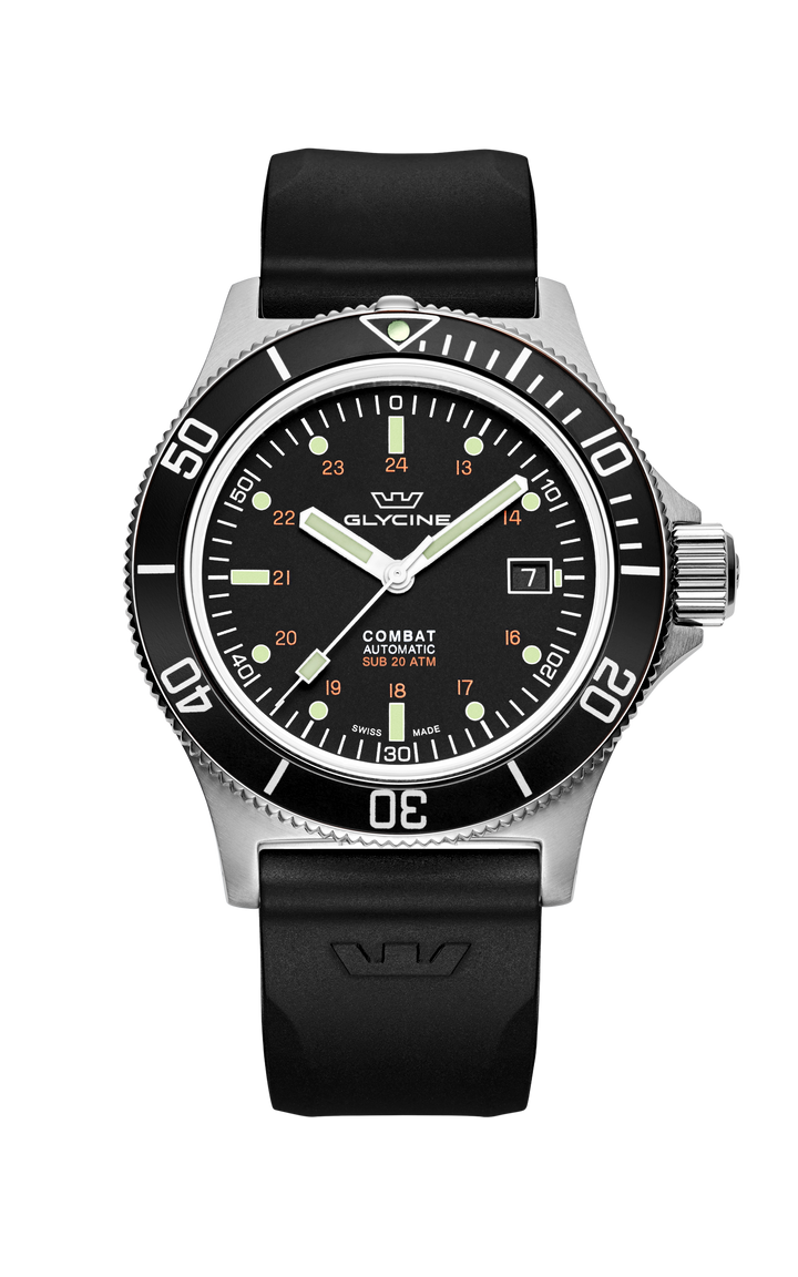 Combat Sub 42 mm / Black / Black Black Dial