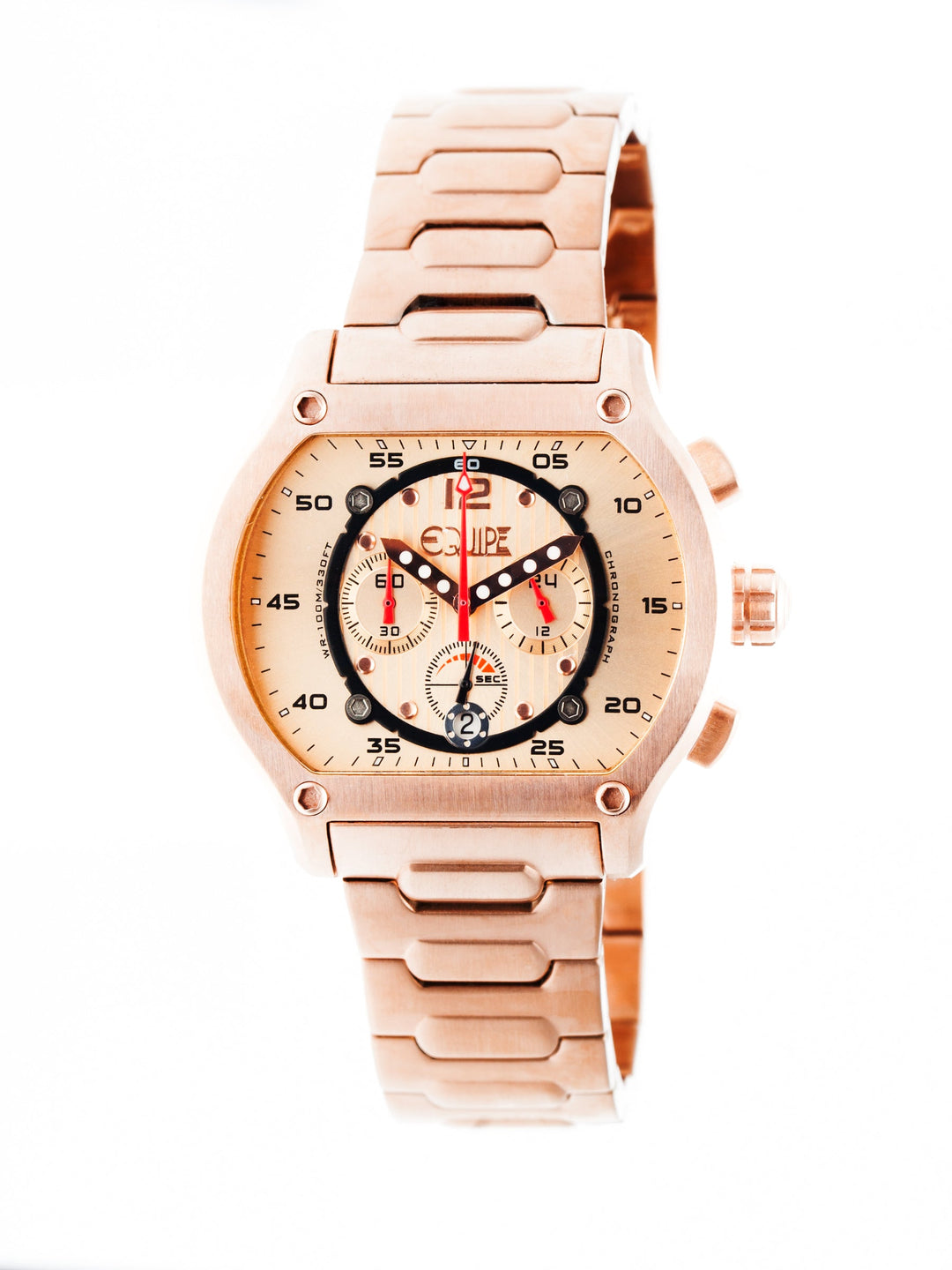 Dash Chronograph 316L Stainless Steel Band Gold/Gold/Gold
